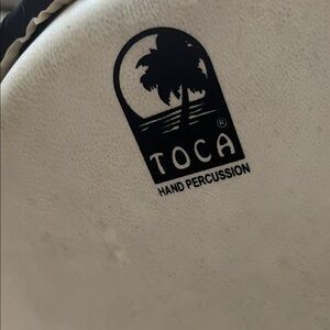 Hand Percussion Drum - Cream